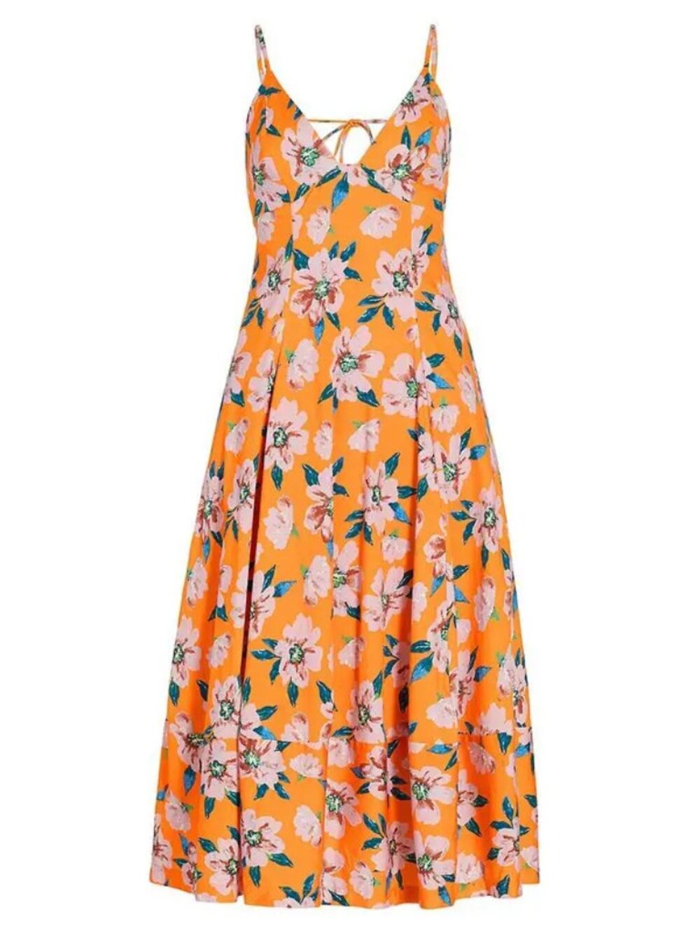 Free People Finer Things midi maxi dress in Sunshine Combo size S